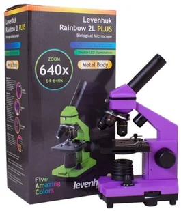 Levenhuk Mikroskop Rainbow 2L Plus Ametyst - Mikroskopy i lupy - miniaturka - grafika 12