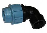 Rury - Kolano Skręcane Pe 32x3/4 Gwint Wewnętrzny Do Wody - miniaturka - grafika 1