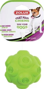 Zolux Piłka kauczukowa z dźwiękiem 9,5 cm Dostawa GRATIS od 99 zł + super okazje - Zabawki dla psów - miniaturka - grafika 2