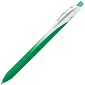 Pióra kulkowe - Pentel Pióro kulkowe żelowe EnerGel BL437-D zielony 0,7mm 8188 - miniaturka - grafika 1