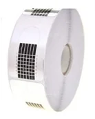 Akcesoria do paznokci - [slay] Formy Szablony 500 form prostokątne złote - miniaturka - grafika 1