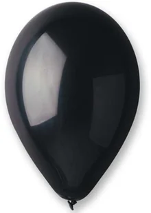 Godan Balony GEMAR metal 26cm czarne 100szt. (GM90-65) AA428GOD - Balony i akcesoria - miniaturka - grafika 2