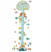 Wyposażenie pokoiku dziecięcego - Djeco Naklejka z miarką wzrostu Przyjaciele Z Lasu - miniaturka - grafika 1