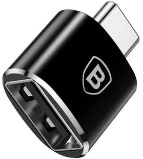 Baseus Adapter USB Baseus USB-C USB-A Czarny 27625-uniw - Adaptery i przejściówki - miniaturka - grafika 2
