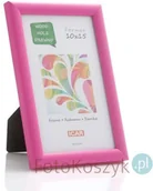 Ramki na zdjęcia - Icar Ramka drewniana Eko różowa (na zdjęcie 10x15 cm) - miniaturka - grafika 1