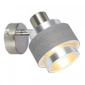 Lampy ścienne - Rabalux Basil Szary E14 Kinkiet ruchomy 5379 - miniaturka - grafika 1