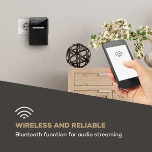 Auna DigiPlug FM Czarne - Radia - miniaturka - grafika 6