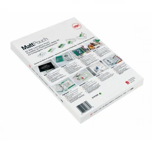 GBC Folia Matt Pouch A4 2x100 mic 3740491 - Folie do laminatora - miniaturka - grafika 2