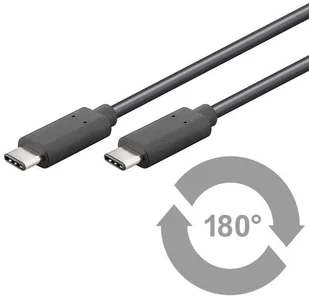 Goobay Kabel USB 3.1 67975 [1x Złącze męskie USB-C 1x Złącze męskie USB-C ] 0.50 m czarny - Kable USB - miniaturka - grafika 3