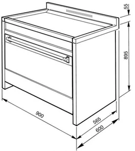 Kuchenka elektryczna Smeg CS19ID-7 - Kuchenki elektryczne - miniaturka - grafika 3