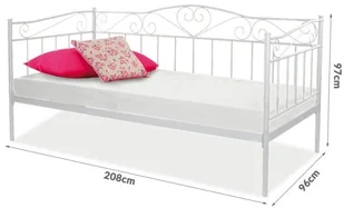 Signal Łóżko Birma BIRMAB - Łóżka - miniaturka - grafika 8