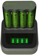 Ładowarki i akumulatory - GP Ładowarka M451 + 4xR6 2700 Recyko DOK - miniaturka - grafika 1