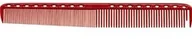 Pozostałe kosmetyki - Young Park do strzyżenia włosów grzebień nr 335, kolor czerwony, 21,5 cm długości, FE YS-CM335R - miniaturka - grafika 1