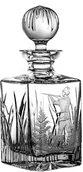 Karafki - Crystaljulia Karafka do whisky brandy grawer myśliwski 16095) 16095 - miniaturka - grafika 1