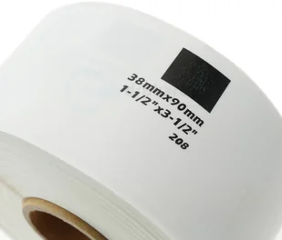 Brother strefadrukarek.pl Zestaw etykiet DK-11208 10 sztuk + uchwyt 38mm x 90mm - zamiennik | OSZCZĘDZAJ DO 80% - ZADZWOŃ! 730811399 PROMOCJA! SET-10-BU-DK-11208 - Etykiety do drukarek - miniaturka - grafika 4