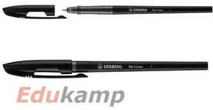 Stabilo Długopis Re-Liner 868 F czarny 868/1-46 - Długopisy - miniaturka - grafika 2