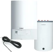Piece i kotły grzewcze - Vaillant pakiet VC ecoTEC pro 186 + Vulcan 100 l stojący + czujnik temp c.w.u 0010021900-VK100S - miniaturka - grafika 1