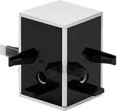 Lampy pozostałe - Eglo 98802 - Łącznik do oświetlenia w systemie szynowym TP CUBE - miniaturka - grafika 1