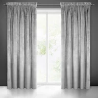 Zasłony - Eurofirany Zasłona Villa welwet na taśmie 140x270 Stalowa ex-zas-villa-stal-140x270-t - miniaturka - grafika 1