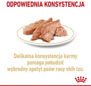 Royal Canin Shih Tzu Adult 12x85g karma mokra pasztet dla psów dorosłych rasy Shih Tzu 285090 - Mokra karma dla psów - miniaturka - grafika 3
