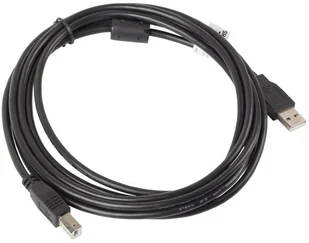 LANBERG LANBERG Kabel USB 2.0 AM-BM 1.8M Ferryt czarny (CA-USBA-11CC-0018-BK) - Kable USB - miniaturka - grafika 3