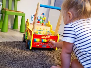 HH POLAND DREWNIANY CHODZIK EDUKACYJNY STRAŻ POŻARNA PCHACZ HH-HM013238 - Pchacze - miniaturka - grafika 14