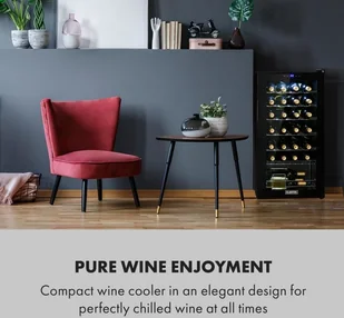 Klarstein HEA-Shiraz 28 slim - Chłodziarki do wina - miniaturka - grafika 4