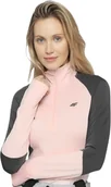 Pozostała odzież narciarska - 4F Bielizna Termoaktywna Damska Zamek Odblask Xs - miniaturka - grafika 1