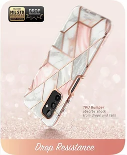 Supcase Etui i-Blason Cosmo SP Galaxy A13 4G, marmurowe różowe - Etui i futerały do telefonów - miniaturka - grafika 7