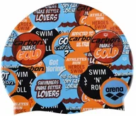 Pływanie - Arena CZEPEK JUNIOR TRENING BASEN PRINT WATCHWORD - miniaturka - grafika 1