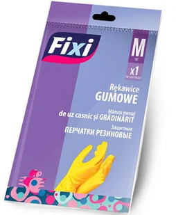 Rękawice gumowe uniwersalne Fixi rozmiar M - Inne artykuły do sprzątania - miniaturka - grafika 2