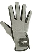 Rękawiczki jeździeckie - HKM rękawice do jazdy konnej, z wysokiej jakości imitacji skóry, 8 lat 12259195.0009 - miniaturka - grafika 1