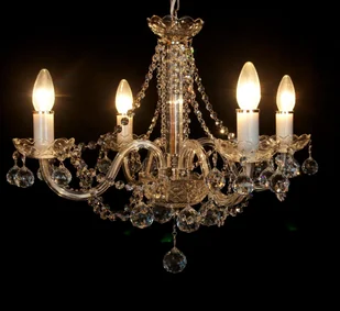 Elita bohemia Żyrandol kryształowy 4-ramienny - Bohemia L 416/4/12 sirm - Lampy sufitowe - miniaturka - grafika 2