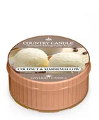 Świece - Kringle Candle COUNTRY CANDLE ŚWIECA 35G COCONUT & MARSMALLOW 846853067049 - miniaturka - grafika 1