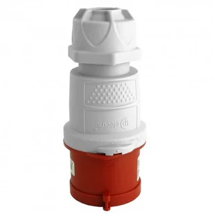 TP Electric Wtyczka przenośna 5P 32A IP44 400V 8499 3107-301-1601 - Osprzęt siłowy - miniaturka - grafika 4