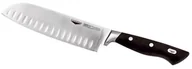 Noże kuchenne - Paderno Colt Elli forgiati nierdzewna/PP czarnym japoński.Nóż szefa kuchni 18104-18 - miniaturka - grafika 1