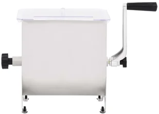 vidaXL Ręczna mieszarka do mięsa z pokrywką, srebrna, 20 L vidaXL - Inne urządzenia gastronomiczne - miniaturka - grafika 3
