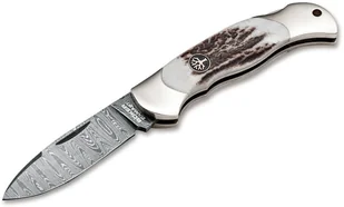 Noże Nóż Böker Solingen Junior Scout Spearpoint Hirschh 111910DAM - Noże - miniaturka - grafika 2