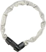 Zabezpieczenia do roweru - Abus Tresor 1385/75 Łańcuch rowerowy z zamkiem, szary/biały 2022 Zabezpieczenia rowerowe 88010 - miniaturka - grafika 1