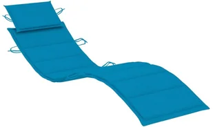 vidaXL Leżaki z poduszkami, 2 szt., lite drewno akacjowe 3077365 - Leżaki ogrodowe - miniaturka - grafika 6