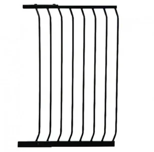 Dream Baby Rozszerzenie bramki szer=63cm, wys=1m - czarny PCR844b - Zabezpieczenia dla dzieci - miniaturka - grafika 2