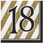 Kinder party - Unbekannt Creative Converting 16 Count papieru Lunch serwetki -, Nowoczesny, 18 PC317537 - miniaturka - grafika 1