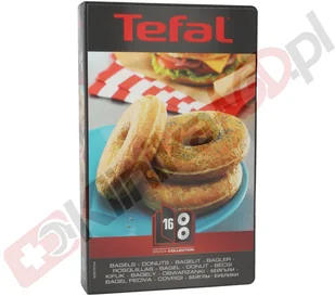 Tefal XA801612 pudełko z wkładkami do bajgli XA801612 - Akcesoria i części do robotów kuchennych - miniaturka - grafika 2