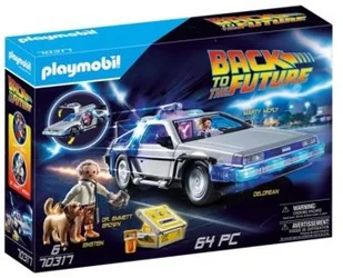 Playmobil Zestaw figurek Powrót do przyszłości DeLorean 70317 70317 - Figurki dla dzieci - miniaturka - grafika 2