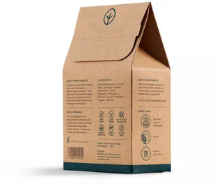 GEORGANICS Georganics, Naturalne tabletki do płukania jamy ustnej, English Peppermint, 720 tabletek - Płyny do płukania jamy ustnej - miniaturka - grafika 2