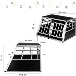 PETSTUFF TRANSPORTER SAMOCHODOWY DLA ZWIERZĄT KOJEC PSA 30070007 - Sprzęt podróżny i transportery dla psów - miniaturka - grafika 4