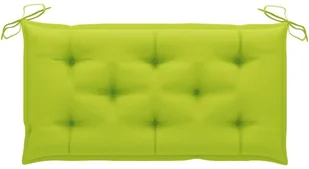 vidaXL 2-os huśtawka ogrodowa bambus i liście palmy poduszka 202cm 3063934 - Huśtawki - miniaturka - grafika 31