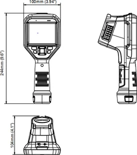 Hikvision Kamera termowizyjna mobilna Hikvision DS-2TP23-10VM/W Wi-Fi - Kamery inspekcyjne - miniaturka - grafika 2