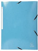 Teczki i skoroszyty - Exacompta Exacompta 55827E teczka na dokumenty (Iderama z 3 klapami i gumowym ściągaczem, 425/m, A4, duża pojemność, karton Manila) 1 sztuka jasnoniebieska 55827E - miniaturka - grafika 1