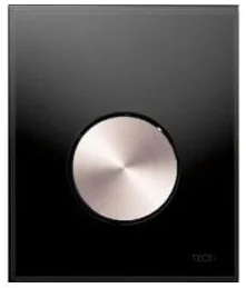 TECE Przycisk spłukujący ze szkła do pisuaru loop, szkło czarne, Przycisk st - Przyciski spłukujące - miniaturka - grafika 2